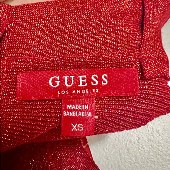 Guess - Farica Bandage Dress in red. XS - Picture 6 of 6